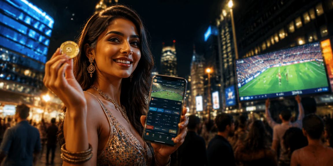 Bangalore MG Road model enjoying sports betting
