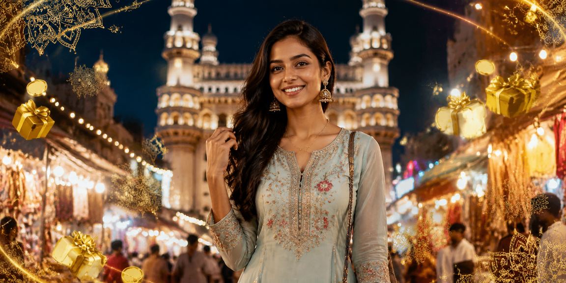 Teen Patti player depositing funds near Hyderabad Charminar